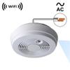 SCS Enterprises WF-402HAC: WiFi Smoke Detector Camera (110-220VAC, Side-Down View, Ceiling Mount) Smoke Detector is None-Functional view 2