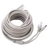 5M/10M/15M/20M RJ45+DC Ethernet CCTV Cable for IP Cameras NVR System 10Mbps100Mbps (15M) view 1