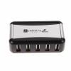 7 Port USB 2.0 High Speed Hub with US Plug AC Power Adapter Cable for PC Laptop view 2