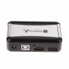 7 Port USB 2.0 High Speed Hub with US Plug AC Power Adapter Cable for PC Laptop view 3