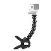 Adjustable Jaws Clamp Mount Flexible Goose Neck Fit for GoPro HD Hero XIAOMI 5/4/3+ view 1