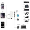 4in1 USB Camera Connection Kit Micro SD Card Reader Adapter Fit for iPad iPhone IOS view 3