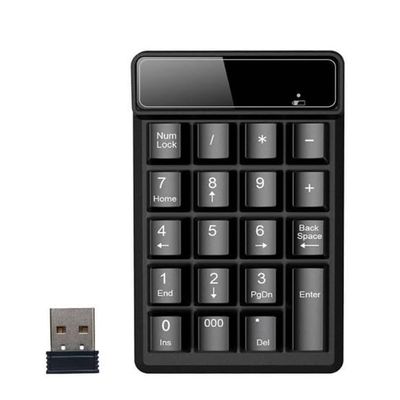 2.4G 19 Key Number Numeric Keypad Keyboard for Laptop/Notebook Pc Computer