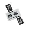 5pcs PSP memory card sleeve dual TF card to MS memory stick supports up to 64GB view 1