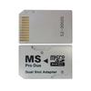 5pcs PSP memory card sleeve dual TF card to MS memory stick supports up to 64GB view 2
