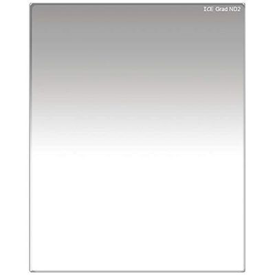 ICE 100mm x 150mm Soft Grad Filter Neutral Density Optical Glass ND GND (ND2 1 Stop)