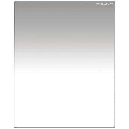 ICE 100mm x 150mm Soft Grad Filter Neutral Density Optical Glass ND GND (ND2 1 Stop)