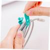 Hoement 12pcs Silicone Cord Keeper Wire Management Earphone Cable Winder Organizer for Desk and Bag view 3