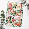 Clear Back Cover Insert for Kindle | Bookish Kindle Decor | Christmas Kindle Insert for Clear Case | Booktok Holiday Stickers Case Insert | Book Gifts for Women (Kindle Paperwhite 11th Generation) view 2