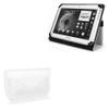 BoxWave Case Compatible with iRulu eXpro X4 - Elite Leather Messenger Pouch, Synthetic Leather Cover Case Envelope Design - Ivory White view 1