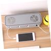FELTECHELECTR 2pcs Indoor Cable Organizer Box Plastic Data Cable Storage Case for Tidy Spaces Grey for Desk and Wall Use Efficient Cord Management view 3