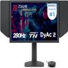 BenQ Zowie XL2546X+ 24.1 Fast TN 280Hz Gaming Monitor for Esports, Motion Clarity DyAc 2, 1080p, XL Setting to Share, S Switch, Shielding Hood, Industrial Grade Bearing Height Adjustment view 1