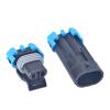 2sets 2 Pin Sealed Equivalent PA66 Automotive Connector Male Or Female Housing Connector 12052641 12162000(Female Male) view 4