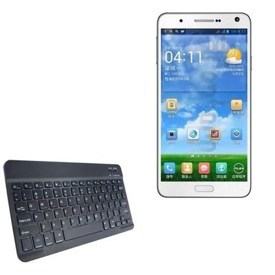 BoxWave Keyboard Compatible with Mlais MX69T Pro - SlimKeys Bluetooth Keyboard, Portable Thin with Chiclet-Style Keys - Jet Black