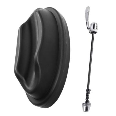 balacoo Professional Bike Trainer Mat Bike Front Wheel Block Non-Slip Design Maximize Indoor Training Stability