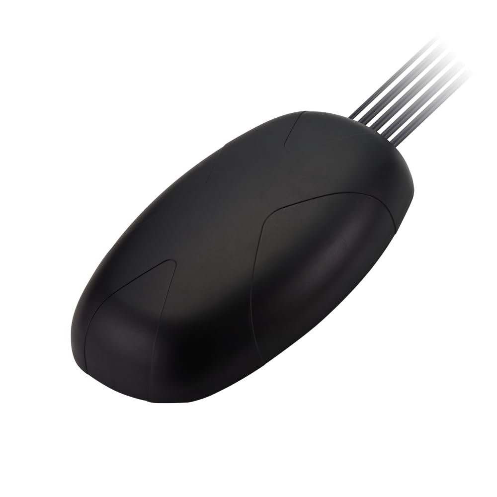 Steedan MA350 Low Profile 5in1 Magnetic Mount Combination Antenna with Active GNSS 2 * 5G/4G MIMO and 2*Wi-Fi 6 MIMO