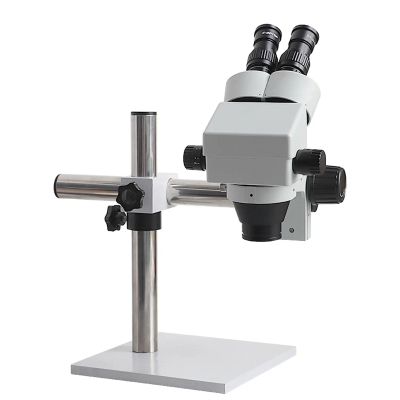 Jewelry Inspection Microscope, Multi-Directional Microscope with Bracket, 7X-45X Continuous Zoom Function and 165mm Working Distance, Flexible Adjustment Bracket, for Jewellery and Diamonds