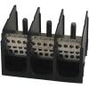 Stud Power Distribution Block - 1 Pole - 510A 600V - (1) 3/8 to 16 X 1 3/16 Line / (12) #4 to 14 AWG Load - Thermoplastic - Open Style. view 1