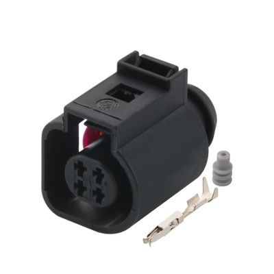 1/5/10 Set 4 Pin Auto Water Temperature p/Lug Sealed Electrical Male Female Connector 4B0973812 4B0973712(Female,20 Sets)