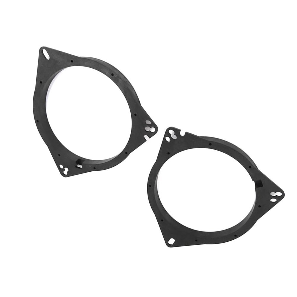 Edinstry Car Pair 6.5 Inch Outer Dia Car Speakers Plastic Mounting Ring Adapter Spacer for Toyota for Nissan