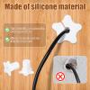 6pcs Starlink Cable Routing Kit, Silicone Feed Pass Through Bushings Grommet for 5/8 Inch Wall Hole, Ethernet Cable Accessories (White) view 4