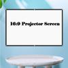 180 Inch Portable Projector Screen, 16:9 HD Foldable Indoor Outdoor Movie Projection Screen, for Home Theater, Office, Camping, Party(180in(400x230cm)) view 3