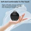 for All-New Ech-o Spot(2024 Release) Case Cover,NOUKAJU Silicone Protective Case, Smart Speaker Case, Drop-Proof, Scratch-Proof,Reserved Charging Port, Dust-Proof (Black) view 4