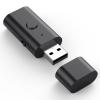 5.3 transceiver 2-in-1 USB Bluetooth Adapter,3.5mm Aux Wireless Adapter, Low Latency, Built in Mic, Music Streaming, Handsfree Calls,Power by USB for PC Home/Car Sound System view 1