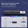5.3 transceiver 2-in-1 USB Bluetooth Adapter,3.5mm Aux Wireless Adapter, Low Latency, Built in Mic, Music Streaming, Handsfree Calls,Power by USB for PC Home/Car Sound System view 3