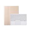 Aidashine Keyboard Case for iPad 9.7 Inch 6th Gen 2018,iPad 5th Gen 2017,iPad Air 2/1,Pro 9.7'',Bluetooth Keyboard with Touchpad, Pencil Holder,Gold view 2