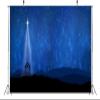 BELECO 20x10ft Fabric Nativity Scene Backdrop Blue Starry Sky Bethlehem Stars Nativity Manger Scene Background Christmas Church Religion Nativity Decoration Photo Booth Studio Props view 2