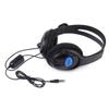 Angoily Wired Stereo Headset Line Volume Control Double Earpiece Earphones for Gaming Smartphones and Music Black view 3