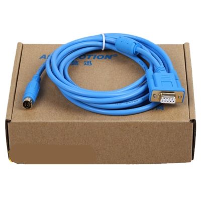 RIQVFAEUN Kunlun Tongtai TPC Touch Screen Connected to FX/1N2N/3U Series PLC Data Download Communication line TPC-FX(Gold Plated Connector,2m)