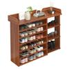 eexbz Shoe Rack Shoe Cabinet 7-Layer Organization Rack Household Kitchen Tableware Storage Rack Living Room Bedroom Corridor Shoe Organizer Rack(Brown) view 3