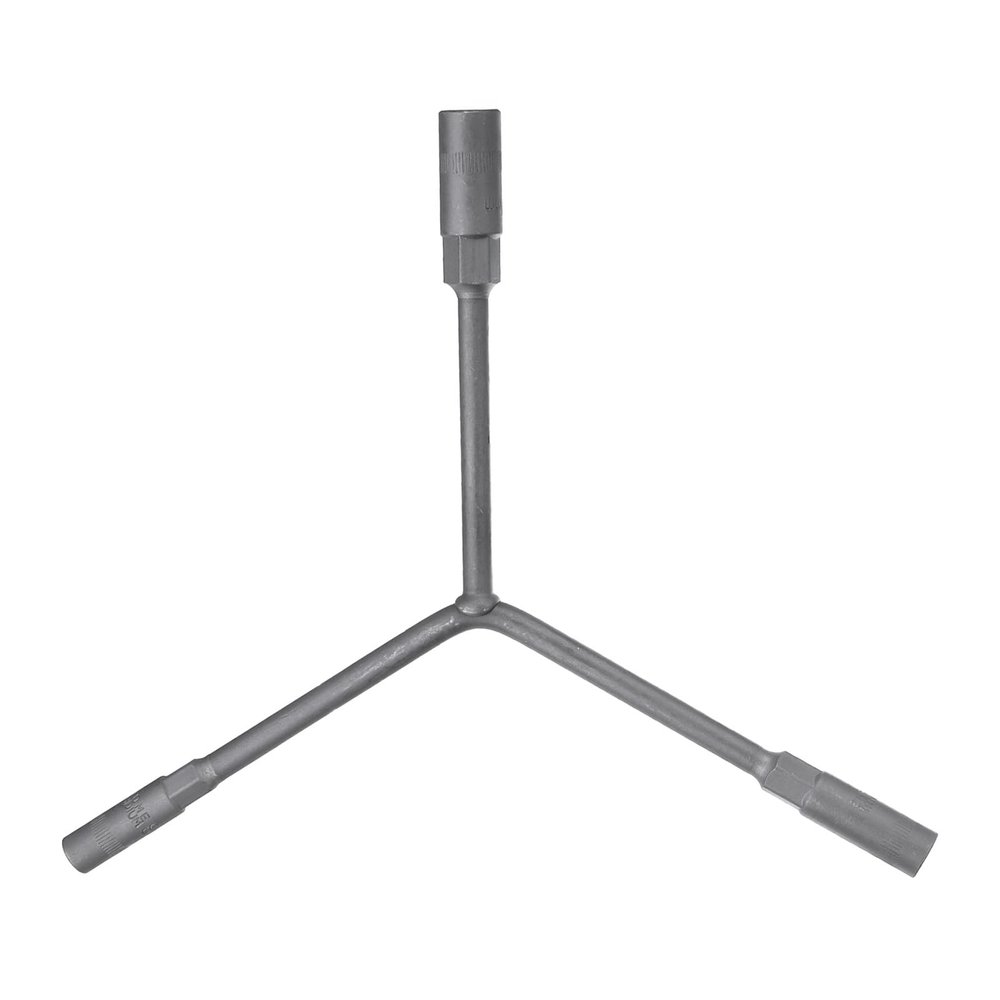 HARFINGTON Y-Shaped 3 Way Socket Wrench 8mm 10mm 12mm Long Arm Y-Type 6-Point Hexagon Spanner Hex Wrench Torque Spanner Socket for Car Motorcycle Repair Hardware Tools, Grey