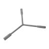 HARFINGTON Y-Shaped 3 Way Socket Wrench 8mm 10mm 12mm Long Arm Y-Type 6-Point Hexagon Spanner Hex Wrench Torque Spanner Socket for Car Motorcycle Repair Hardware Tools, Grey view 3