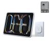 EMONITA Magnetic Wall Mount with Charging Case A13 for iPad Pro 13-Inch (M4). PoE and DC up to 18W Quick Charge, Strong Magnets, 360 Rotation view 1