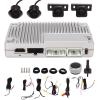 Brilluxa 360 Degree Bird View Surround System, Surround View System 1080P Parking Monitoring 170 Wide Angle 4 Way Camera 3D DVR for Autos view 1