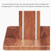 KIYILIHI Speaker Stand, Tray 20x24cm Speaker Stands,Tray Thickness 2cm Floor-Standing Speaker Stands 2 Pieces, for Home Theaters Professional Performance Recording Composing(Brown3) view 4