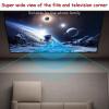 30-72 Inch Portable Foldable White Projector Curtain Projection Screen, Pull Down OutdoorPortable Curtain with Hanging, 16:9/4:3 Portable Movies Screen for Projector Home Theater Outdoor(16:9,30") view 3