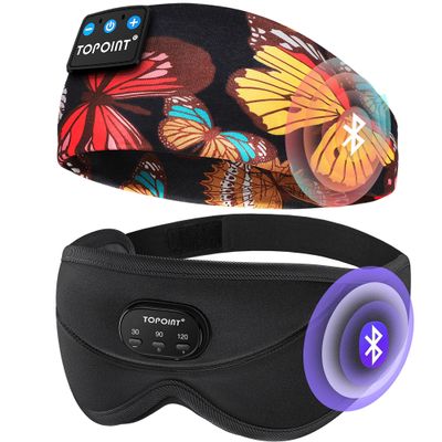 Bluetooth Headband and Bluetooth 3D Sleep Mask