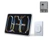 EMONITA Magnetic Wall Mount with Charging Case A11 for iPad Pro 11-Inch (M4). PoE and DC up to 18W Quick Charge, Strong Magnets, 360 Rotation view 1