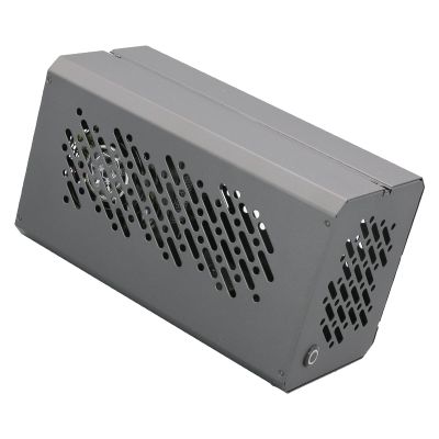 SFX27 ATX37 PC Case Enclosure in Black Accommodates 37cm / 27cm Graphics Cards for Computer Metal Frame Case Radiator