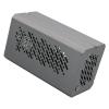 SFX27 ATX37 PC Case Enclosure in Black Accommodates 37cm / 27cm Graphics Cards for Computer Metal Frame Case Radiator view 1