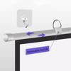 SXYHCK 50" 60" 72" Screen Manual Projector Screen Pull Down Cinema Projection 4:3/16:9 Hanging Screen Portable Projection Screen for Home Theater Office(60in-16:9) view 4