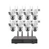 AKAVIG 16CH 4MP Wireless WiFi Security Camera System with 8 Double Lens Cameras, Indoor and Outdoor CCTV Surveillance NVR Kit with Color Night Vision, Human Detection view 1