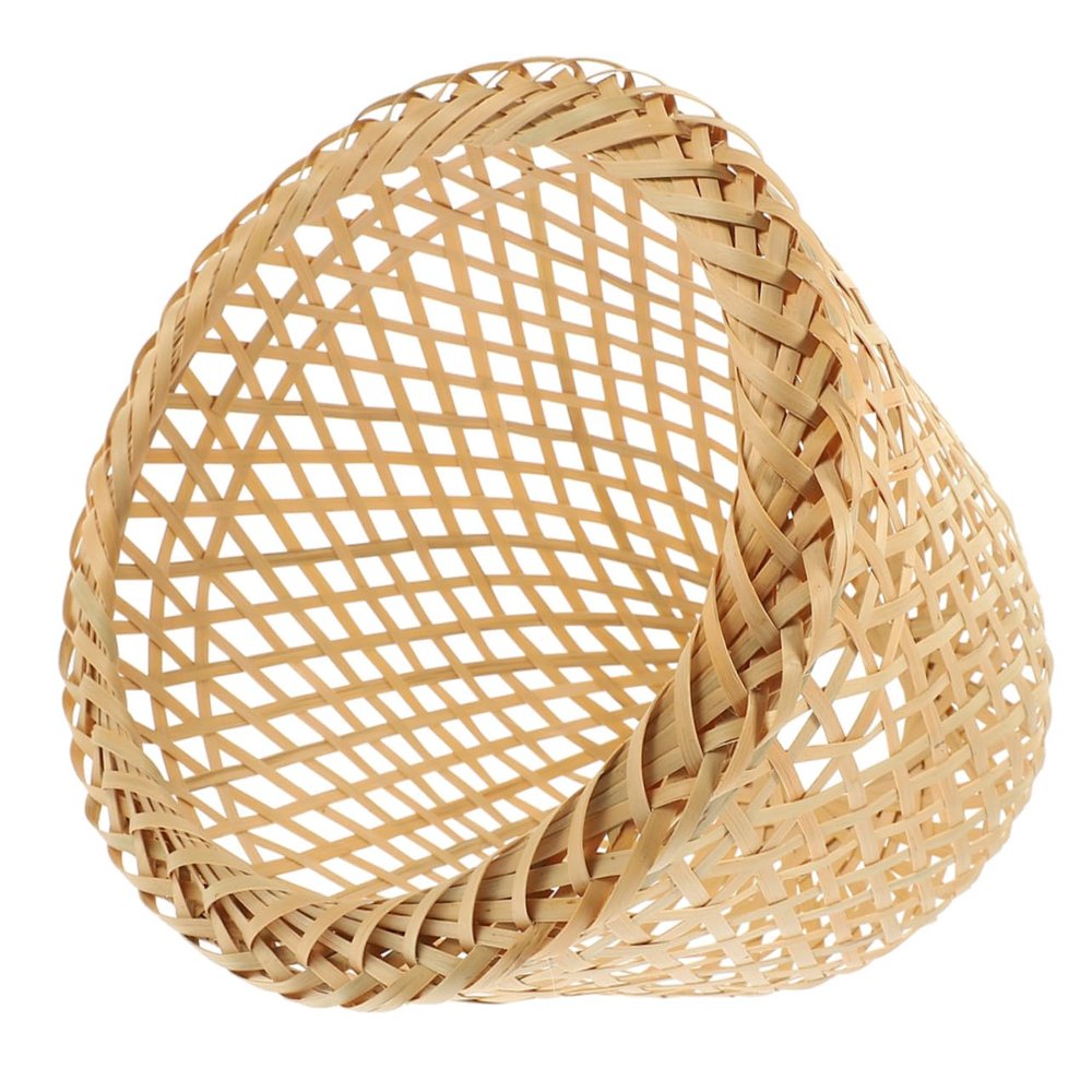 DECHOUS Rattan Decor Pendant Light Cover Bamboo Woven Lampshade Ceiling Light Shade for Home