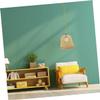 DECHOUS Rattan Decor Pendant Light Cover Bamboo Woven Lampshade Ceiling Light Shade for Home view 2