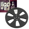 1/4 7 Inch Empty Tape Reel, 3 Holes Aluminum Alloy Open Reel Audio Tape Empty Reel, Tape Takeup Reel to Reel for TEAC for Studer (Black) view 4