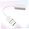 Angoily USB Sound Card Adapter Cable for Virtual Sound Usbc to Aux Adapter No Driver Needed Led Indicators view 4